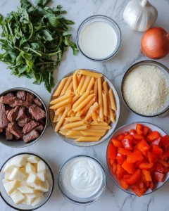 Creamy Steak Penne with Bell Peppers and Parmesan Cheese – The Perfect Father’s Day Dinner 32 image 1774975692571
