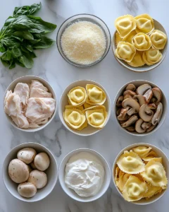 Creamy Chicken Tortellini with Mushrooms and Mozzarella – A Perfect Father’s Day Dinner 31 image 1774976050080