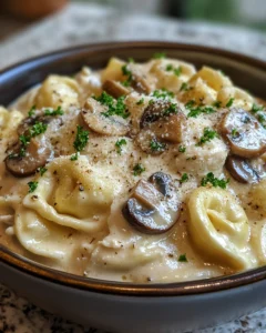 Creamy Chicken Tortellini with Mushrooms and Mozzarella – A Perfect Father’s Day Dinner 30 image 1774976055146